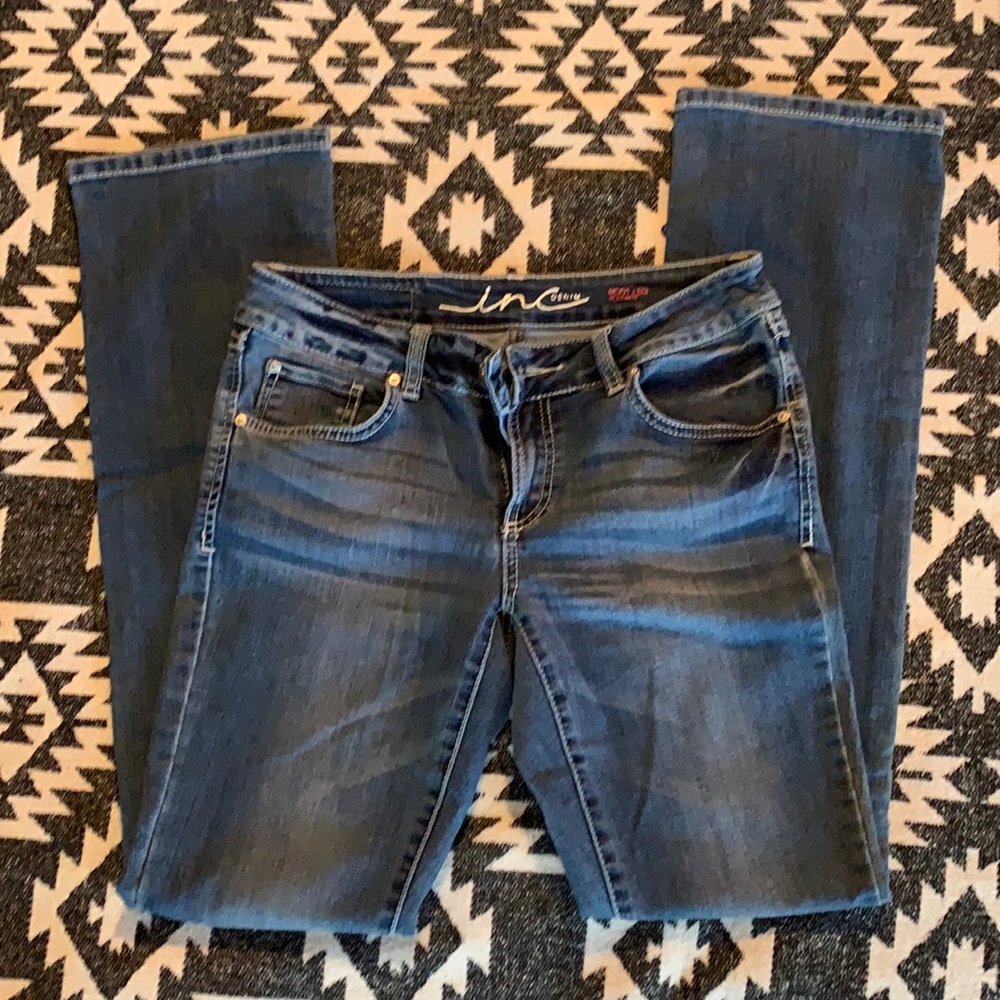 Inc Denim, Boot Leg, Regular Fit, Size 6